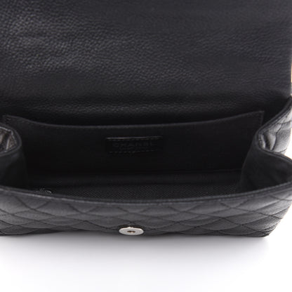 Chanel Grained Calfskin Quilted 2.55 Reissue Flap Belt Bag Clutch Black 5 of 13