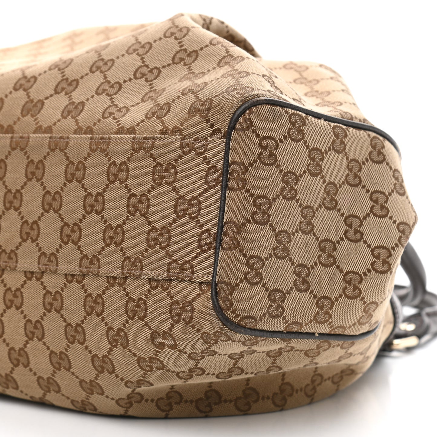 Monogram Medium Sukey Tote Dark Brown