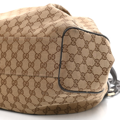 Gucci Monogram Medium Sukey Tote Dark Brown 10 of 13