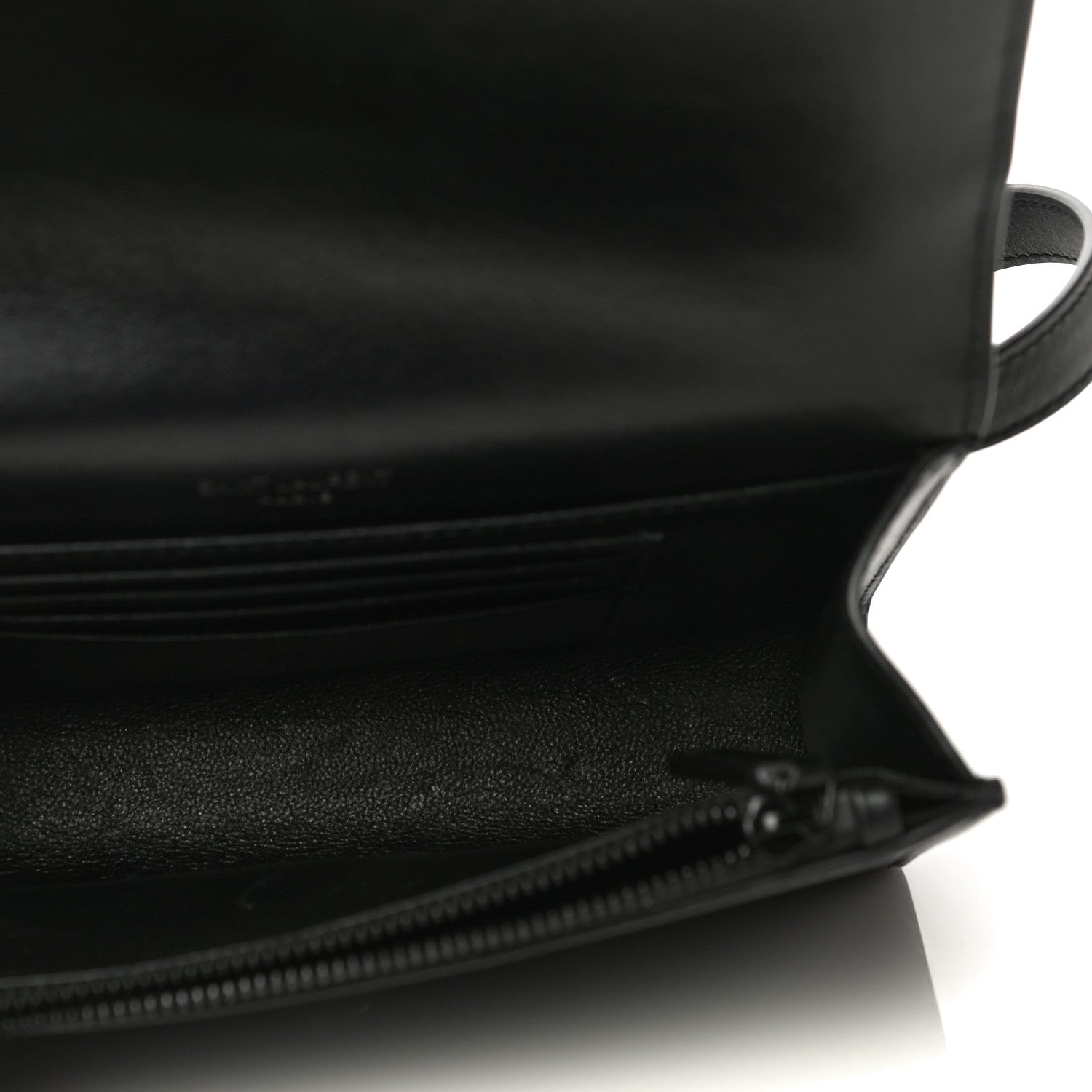 Saint Laurent Smooth Calfskin Monogram Kate Belt Bag Black 5 of 11