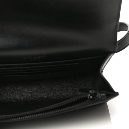 Saint Laurent Smooth Calfskin Monogram Kate Belt Bag Black 5 of 11