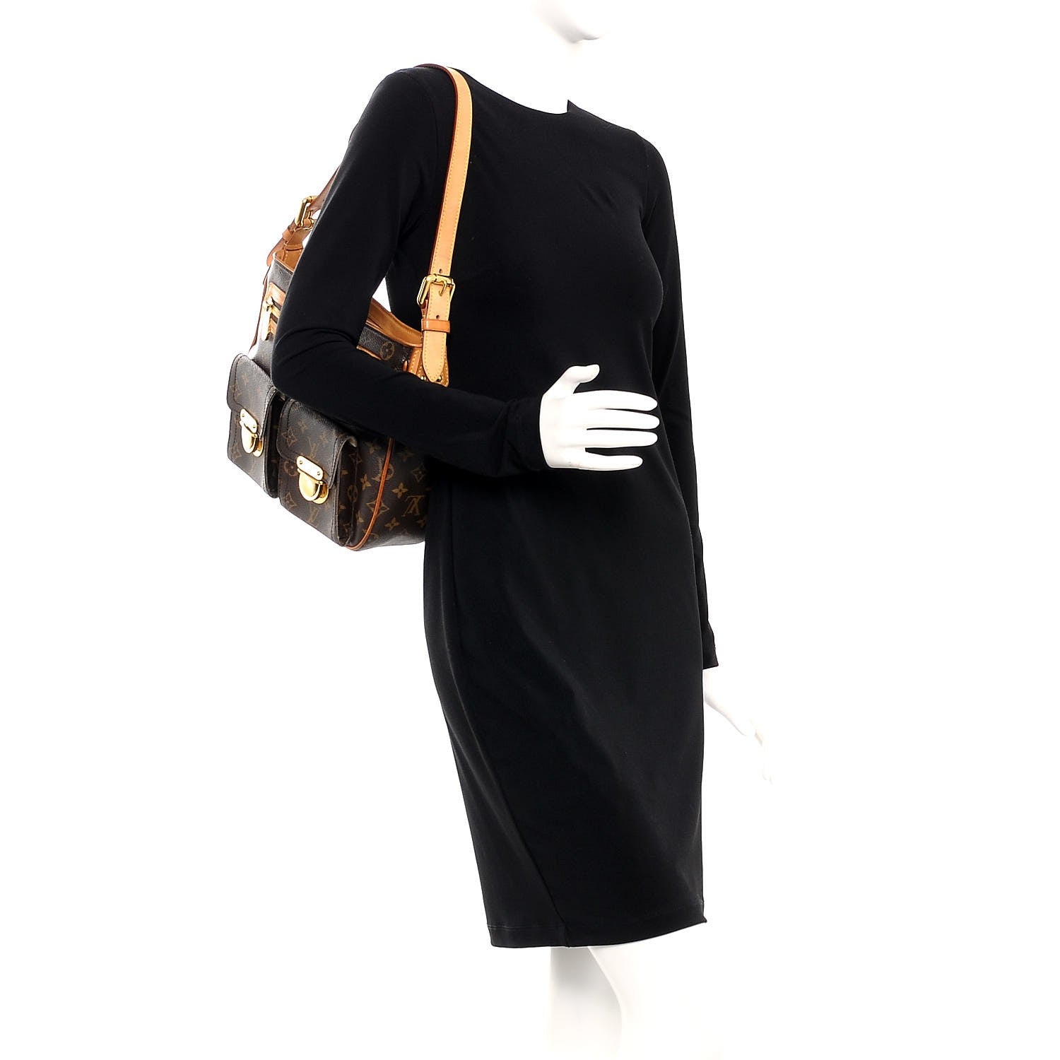 Louis Vuitton Monogram Hudson GM 2 of 15