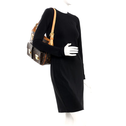 Louis Vuitton Monogram Hudson GM 2 of 15