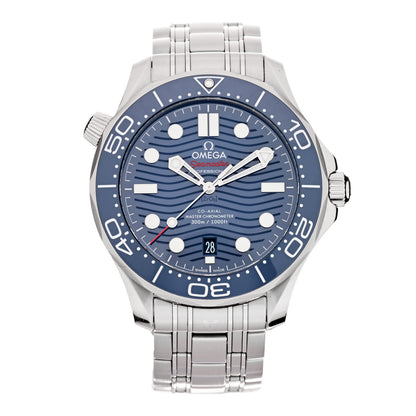 Omega Stainless Steel 42mm Seamaster Diver 300M Automatic Watch Blue 210.30.42.20.03.001 1 of 6