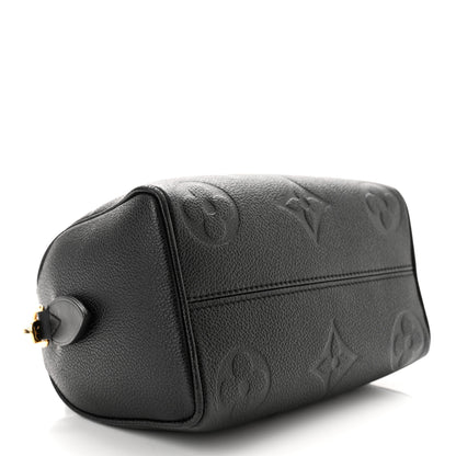 Louis Vuitton Empreinte Monogram Giant Speedy Bandouliere 20 Black 4 of 9