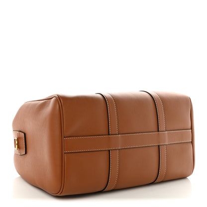 Celine Supple Calfskin Large Boston Bag Tan 4 of 10