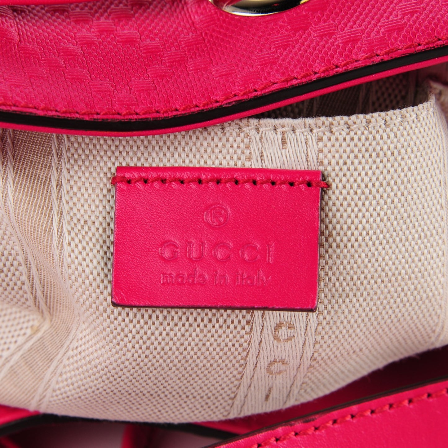 Bright Diamante Small Bucket Bag Blossom