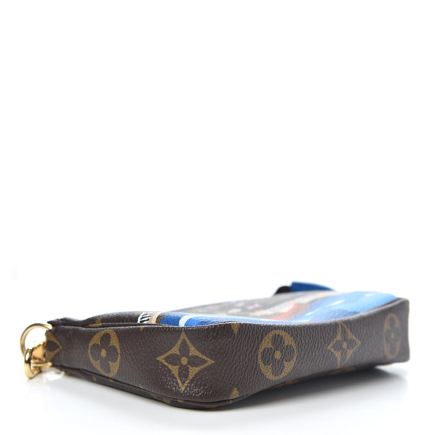 Monogram 2019 Christmas Animation Mini Venice Pochette Accessories Blue