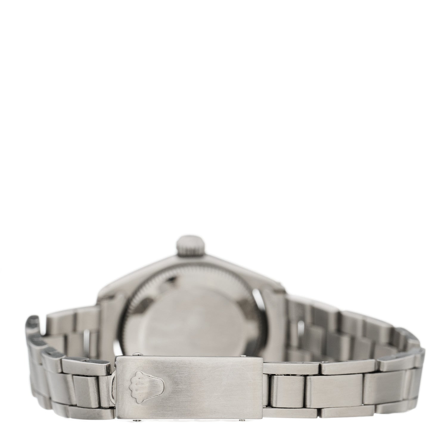 Rolex Stainless Steel 25mm Oyster Perpetual Watch White Roman 6618 3 of 4