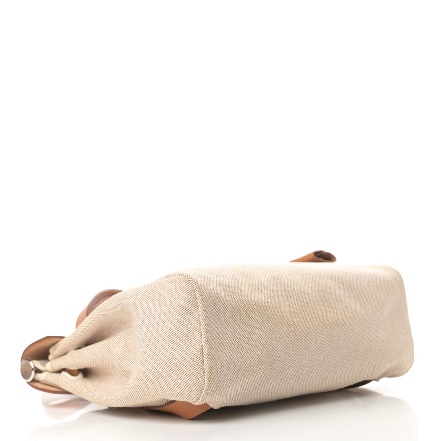 Hermes Toile Vache Calfskin Herbag 30 PM Backpack Natural 5 of 16