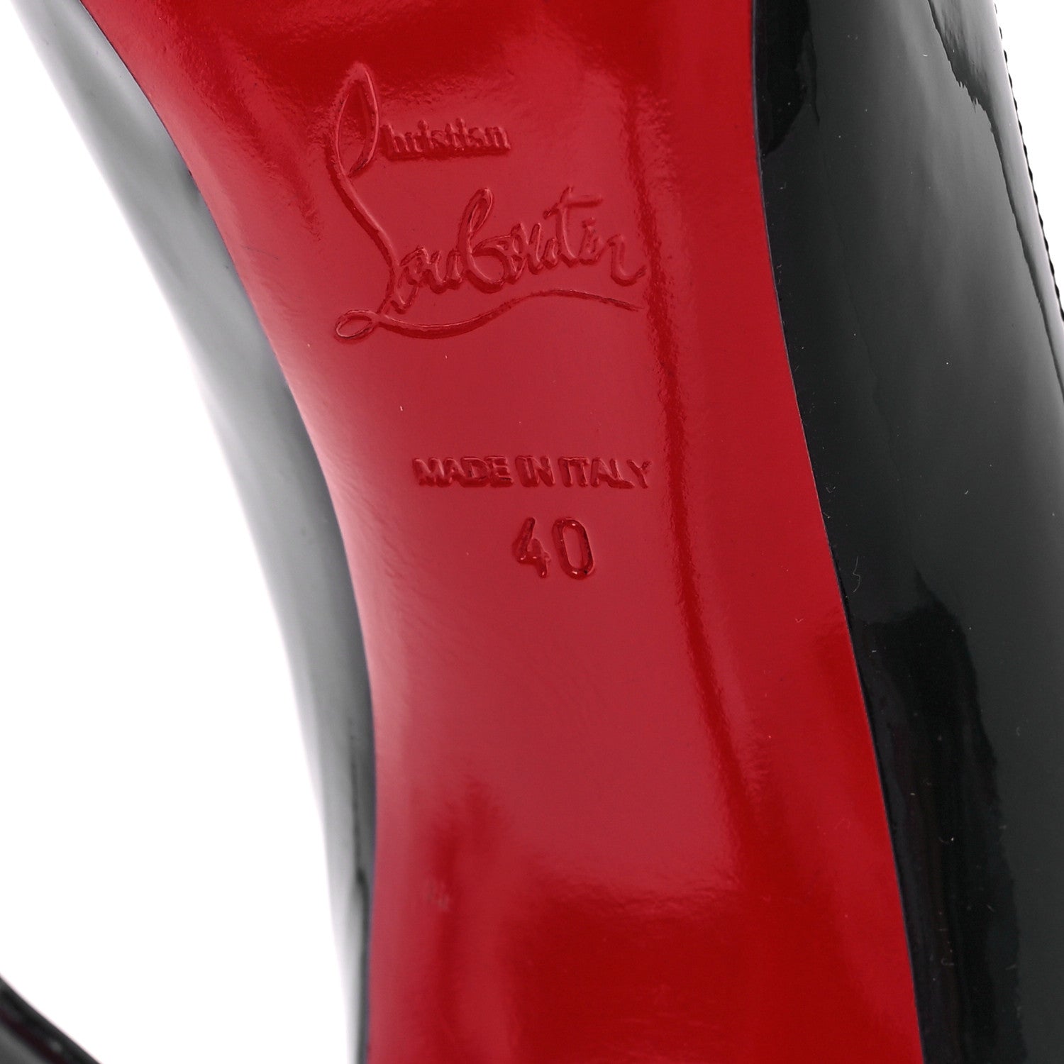 Christian Louboutin Patent So Kate 120 Pumps 40 Black 7 of 9