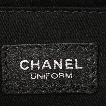 Chanel Grained Calfskin Quilted Waist Belt Bag Black 6 of 12