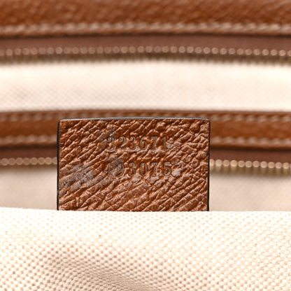 Gucci Monogram Medium Bree Zippered Tote Beige Tabacco 7 of 19