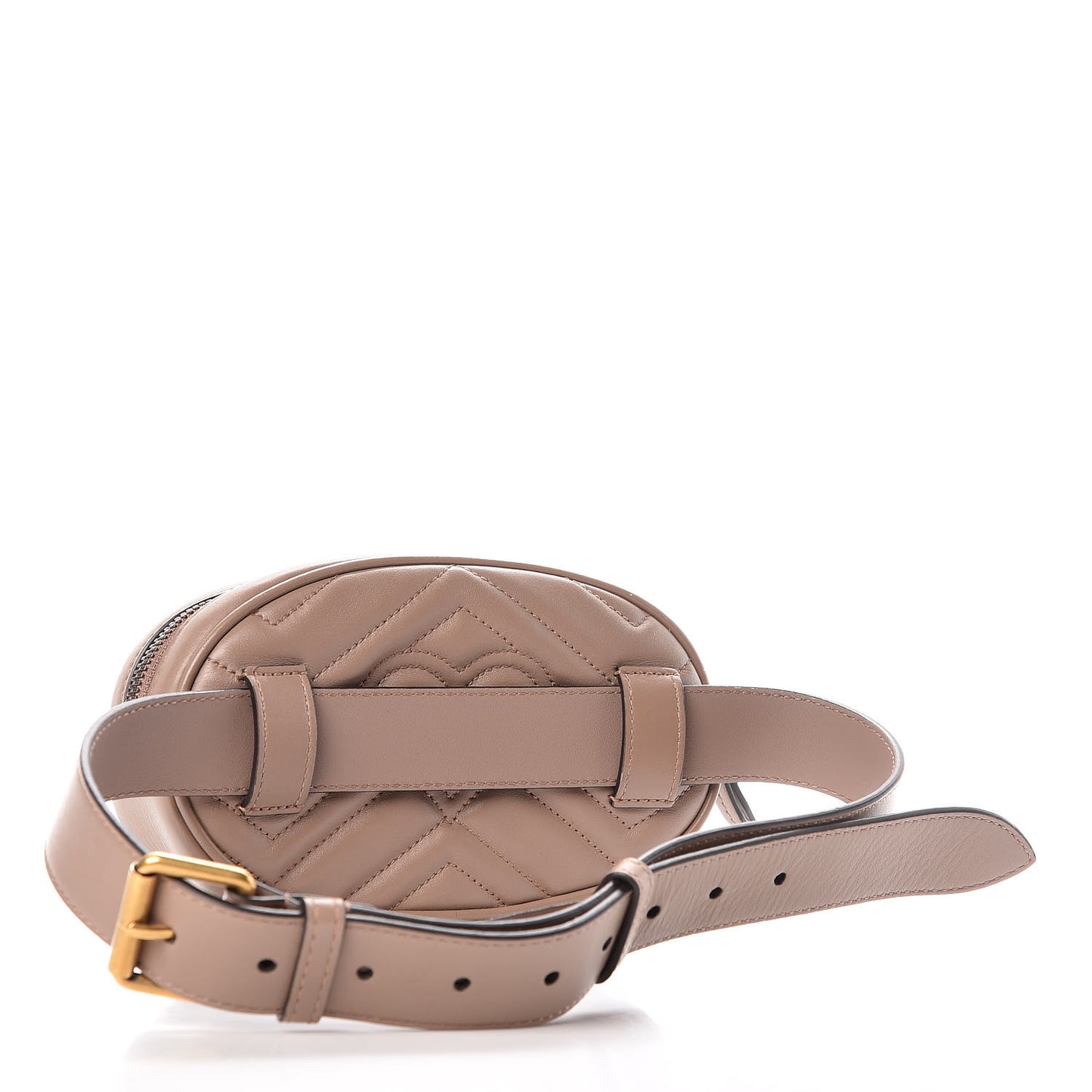 Calfskin Matelasse GG Marmont Belt Bag 75 30 Porcelain Rose