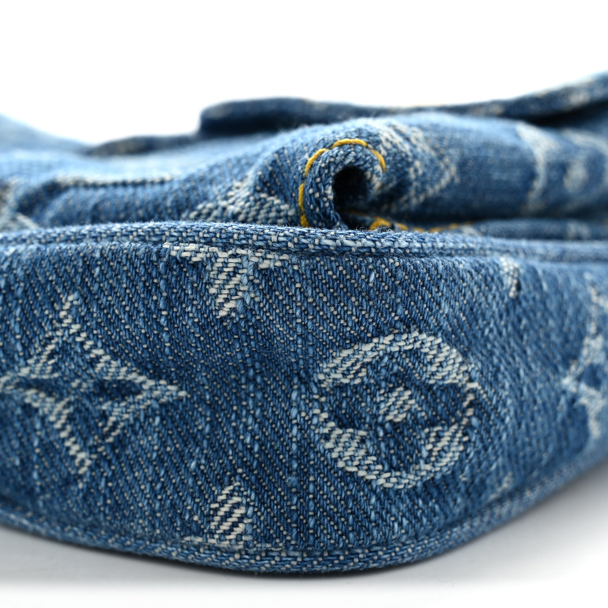 Monogram Pochette Accessories Cargo  Blue Denim