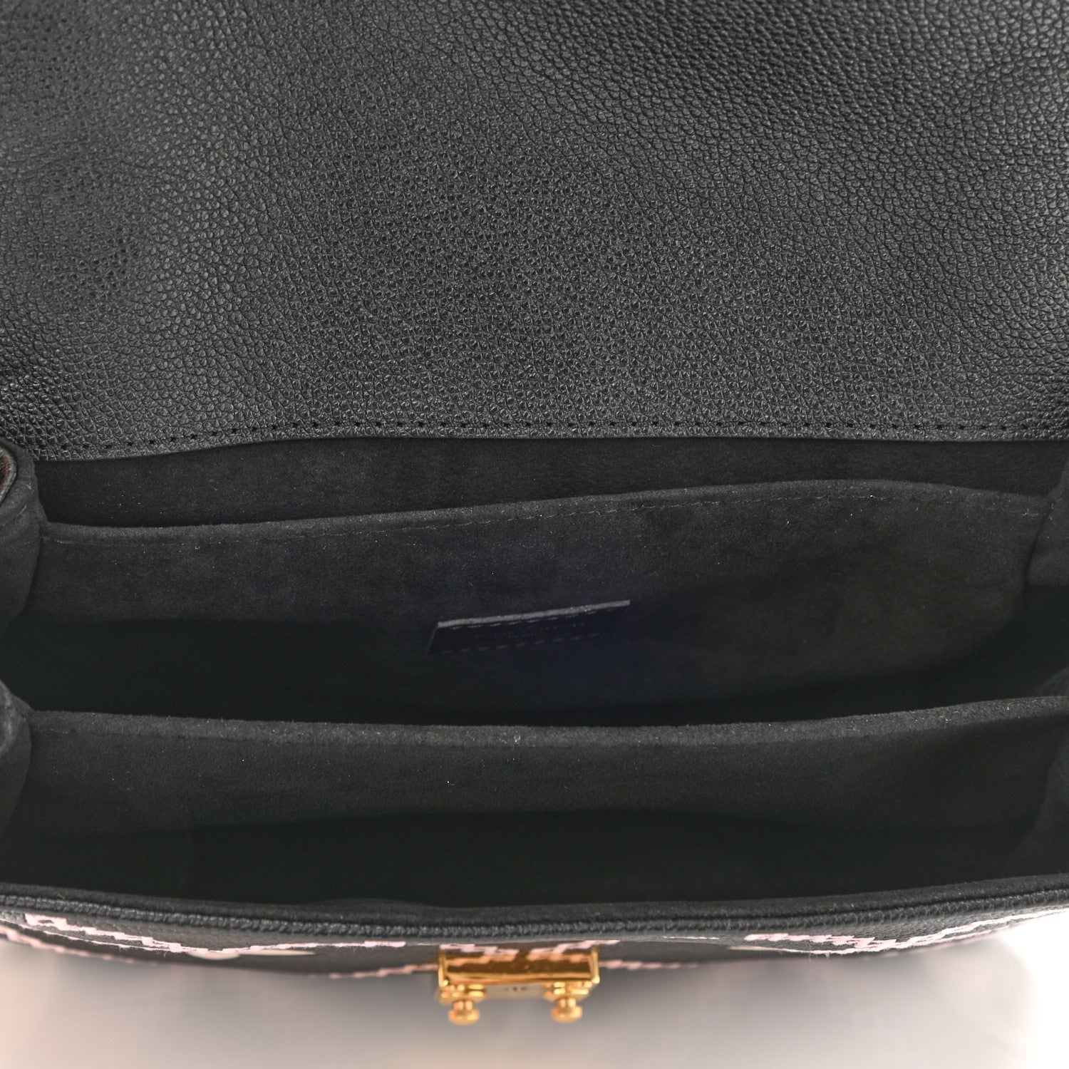 Louis Vuitton Empreinte Monogram Giant Broderies Pochette Metis Black 5 of 10