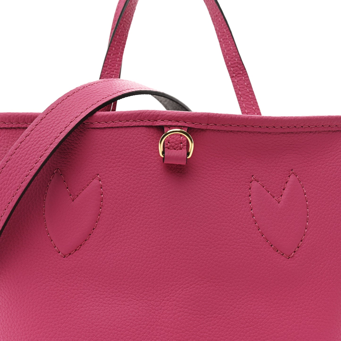 Monogram Neverfull Inside Out Bandouliere BB Rose Pondichery
