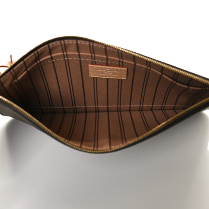 Louis Vuitton Monogram Neverfull MM GM Pochette 5 of 10