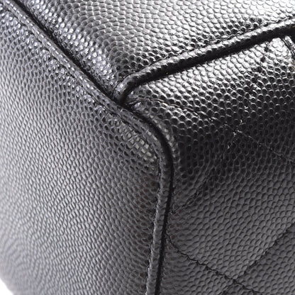 Chanel Caviar Quilted Jewelry Travel Case Black 8 of 11