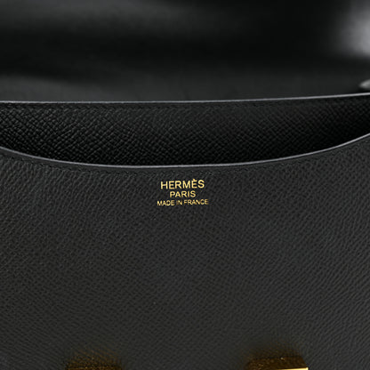 Hermes Epsom Constance 24 Black 6 of 15