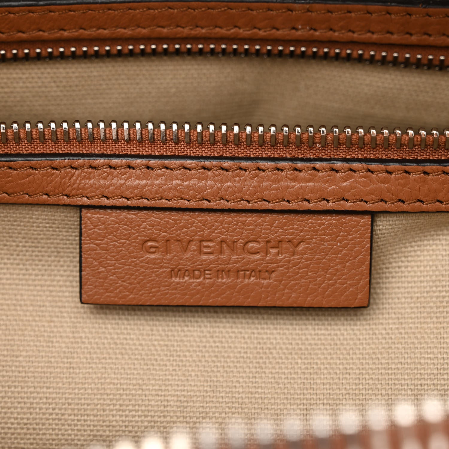 Givenchy Sugar Goatskin Small Antigona Pony Brown 6 of 17