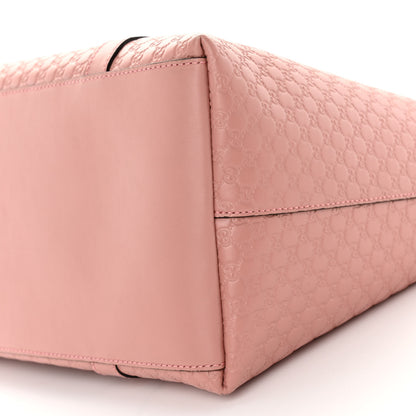Gucci Soft Microguccissima Large Dome Satchel Soft Pink 10 of 10