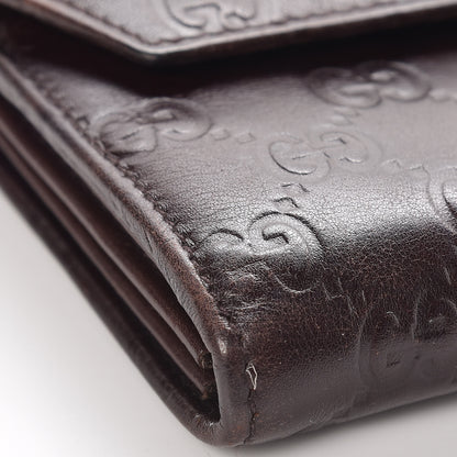 Gucci Guccissima Travel Document Case Brown 13 of 14