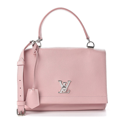 Louis Vuitton Soft Calfskin Lockme II Top Handle Rose Ballerine 1 of 9