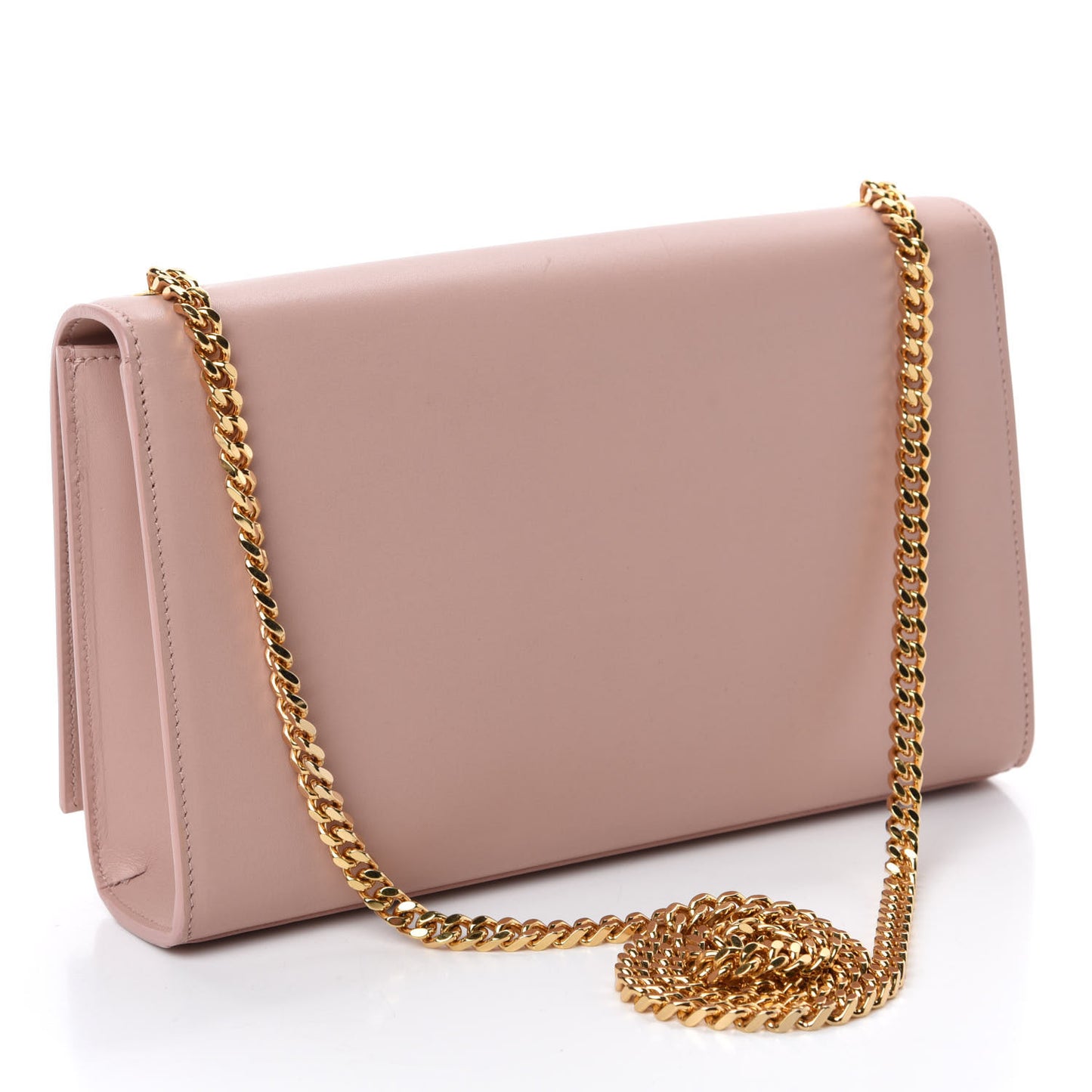 Smooth Calfskin Medium Classic Monogram Kate Tassel Satchel Pink