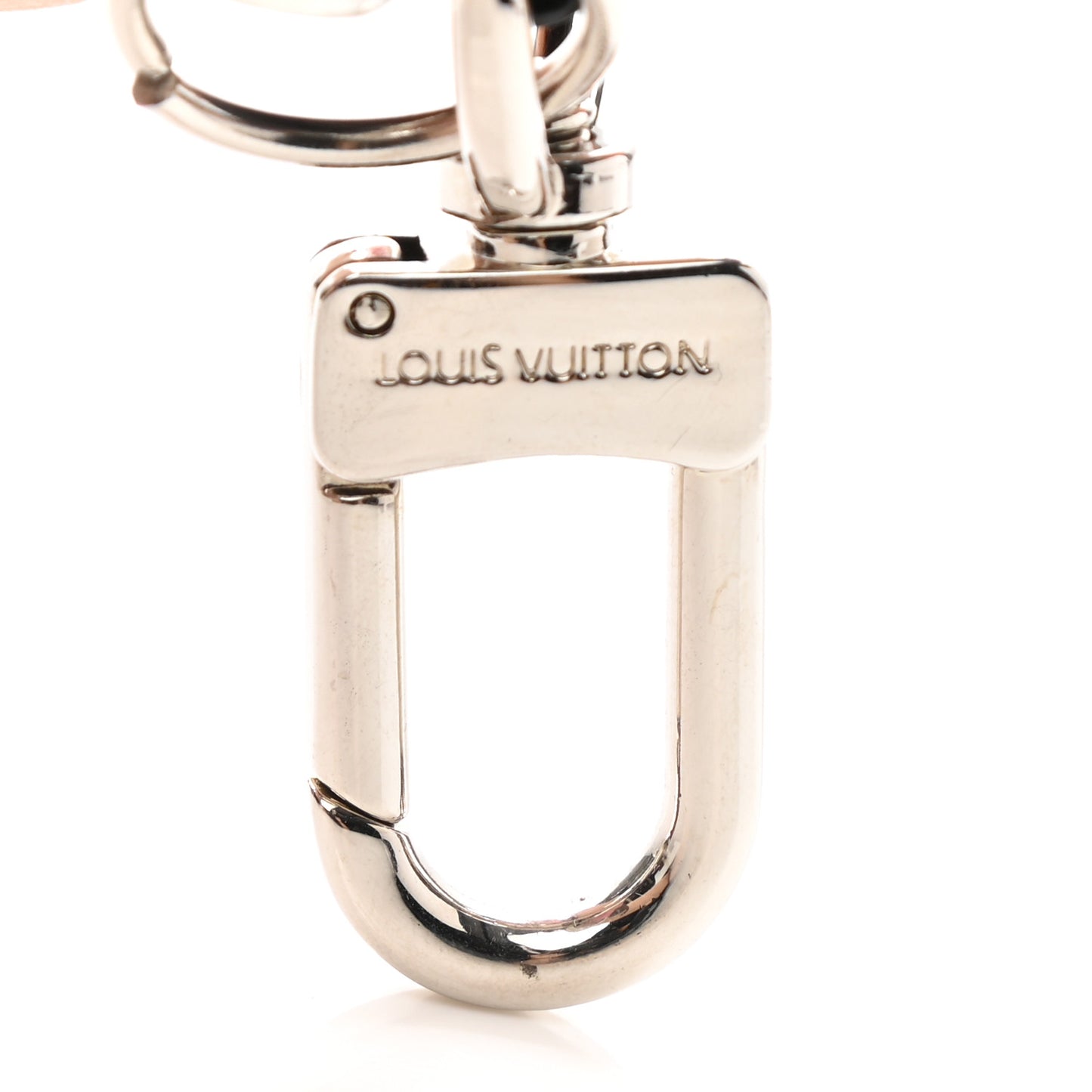 Monogram Dog Bag Charm Key Holder