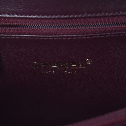 Chanel Caviar Quilted Medium CC Filigree Vanity Case Red 6 of 11