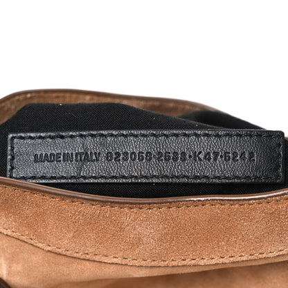Balenciaga Waxed Suede Calfskin Classic Hardware Medium Le City Camel 7 of 10