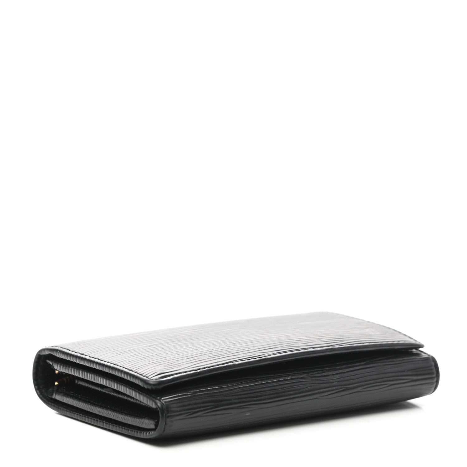 Louis Vuitton Epi Porte-Monnaie Billets Tresor Wallet Black 4 of 7