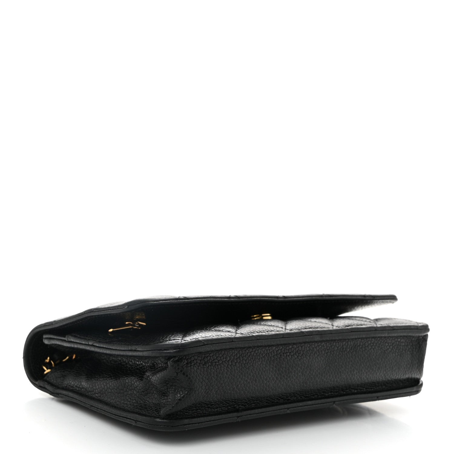 Chanel Caviar Quilted Wallet On Chain WOC Black 4 of 13