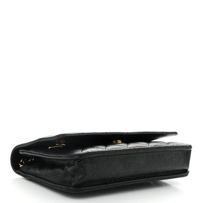 Chanel Caviar Quilted Wallet On Chain WOC Black 4 of 13