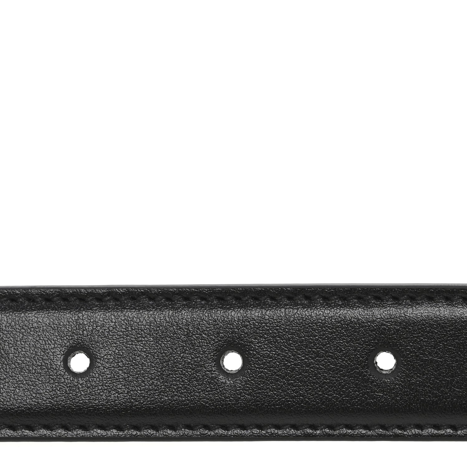 Gucci Calfskin Interlocking G Belt 75 30 Black 4 of 6