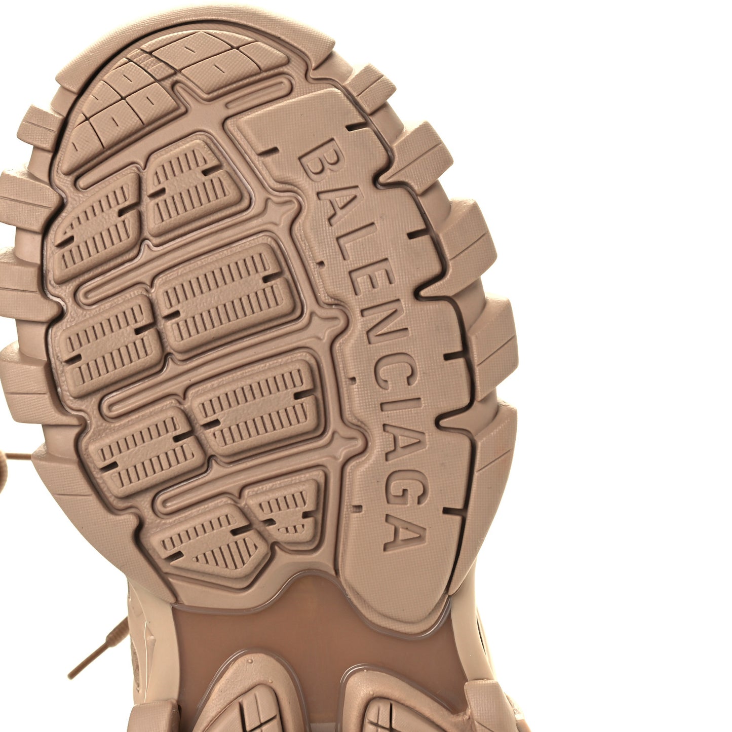 Mesh Rubber Uni-Matte Full Color Womens Track Sneakers 39 Full Beige