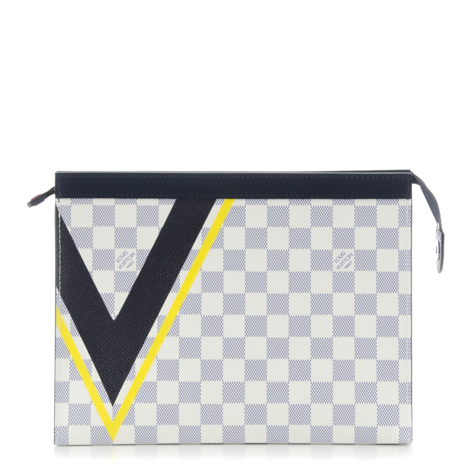 Louis Vuitton Damier Azur Latitude America's Cup Pochette Voyage MM Autres Toiles 1 of 7