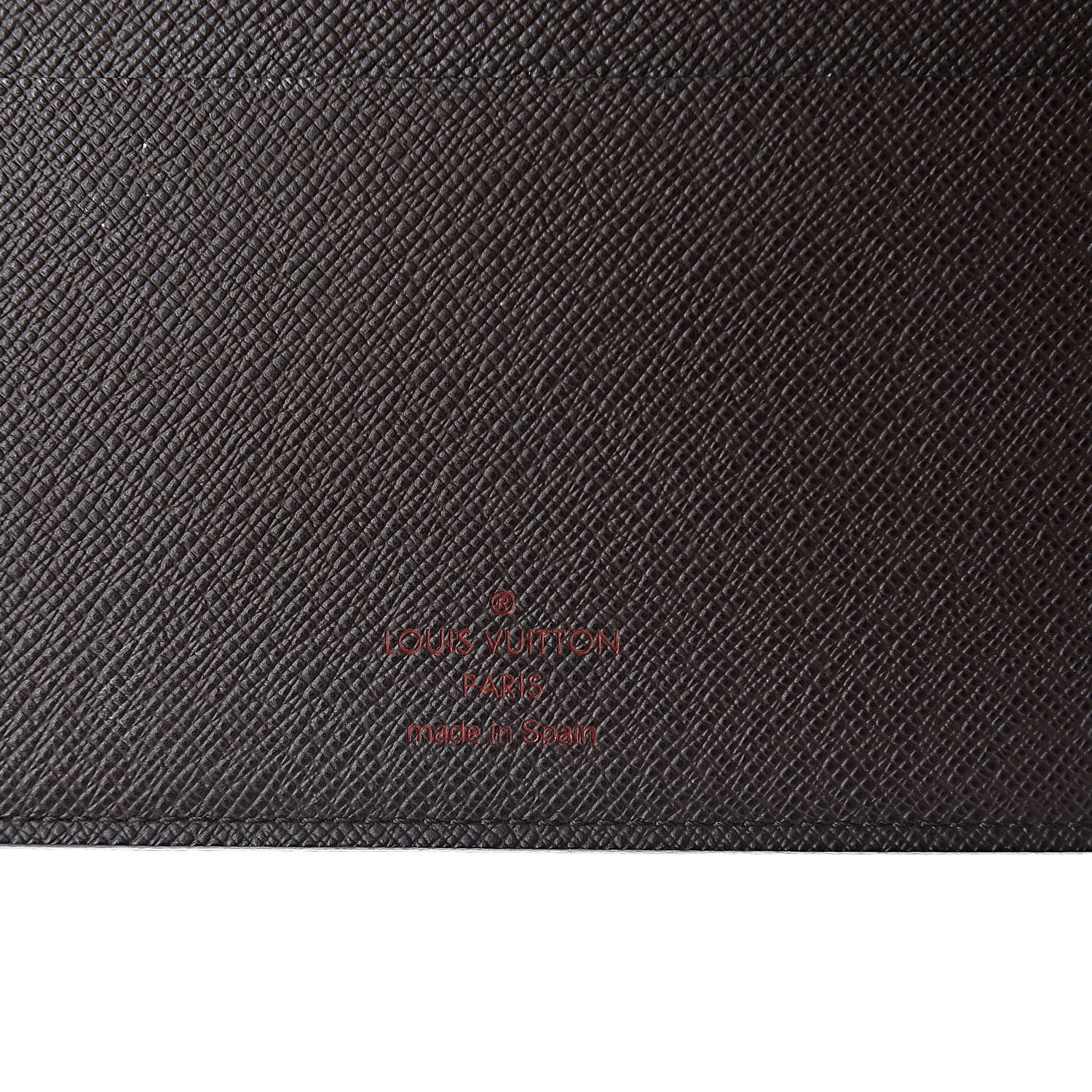Louis Vuitton Damier Ebene Desk Agenda Cover 6 of 10