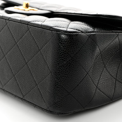 Chanel Caviar Quilted Jumbo Double Flap Black 10 of 10