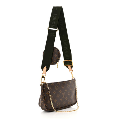 Louis Vuitton Monogram Multi Pochette Accessories Kaki 3 of 11