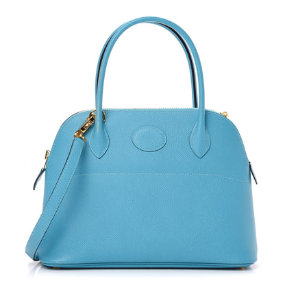 Hermes Epsom Bolide 27 Bleu Du Nord 1 of 12