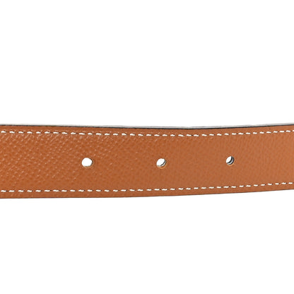 Hermes Swift Epsom 24mm Mini Constance H Belt  80 32 Black Gold 5 of 5