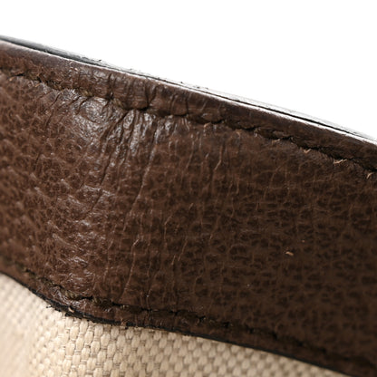 Gucci GG Supreme Monogram Web Small Neo Vintage Double Flap Messenger Bag Beige New Acero 11 of 15