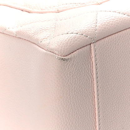 Chanel Caviar Quilted Grand Shopping Tote GST Light Pink 10 of 11