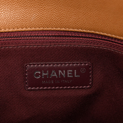 Chanel Caviar Quilted Medium Coco Handle Flap Camel 7 of 14