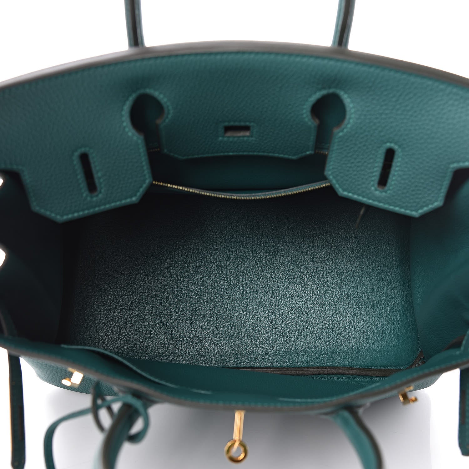 Hermes Togo Birkin 30 Malachite 5 of 11