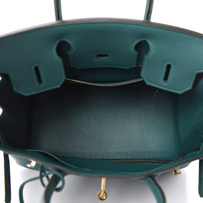 Hermes Togo Birkin 30 Malachite 5 of 11