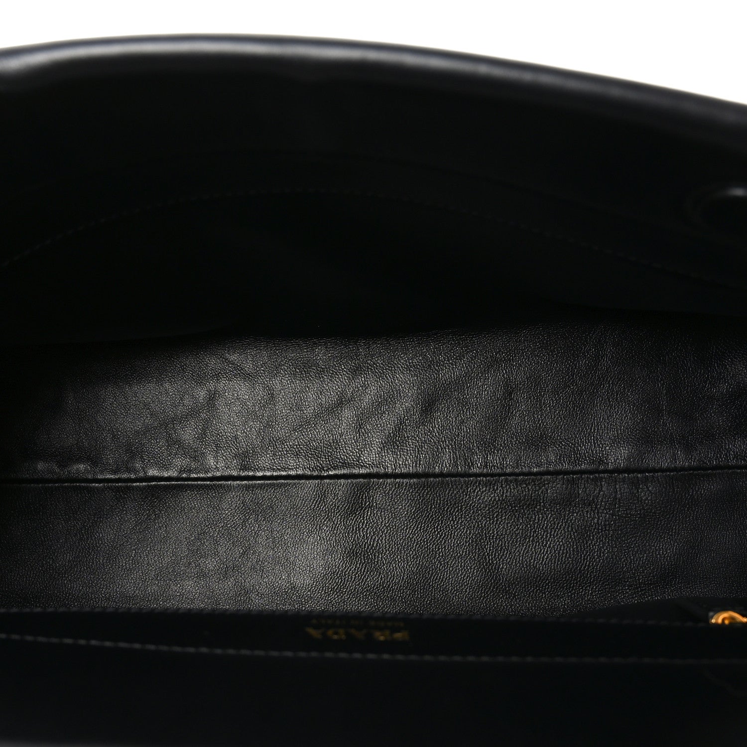 Prada Calfskin Medium Enchaine Bag Black 5 of 9