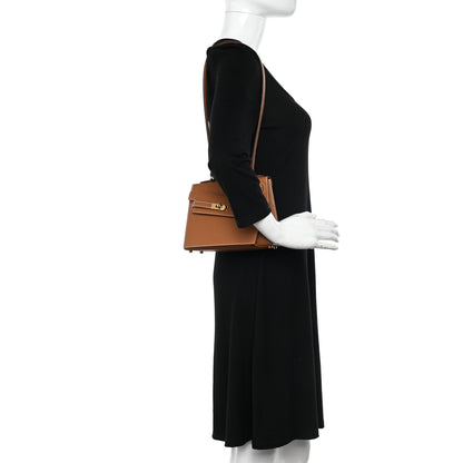 Hermes Epsom Kelly En Desordre Sellier 20 Gold 2 of 12